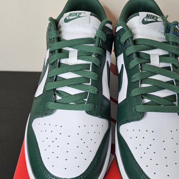 COPY - Nike Dunk Low Retro Michigan State Spartans Team Green Men’s Size 11 /DD… main image 4